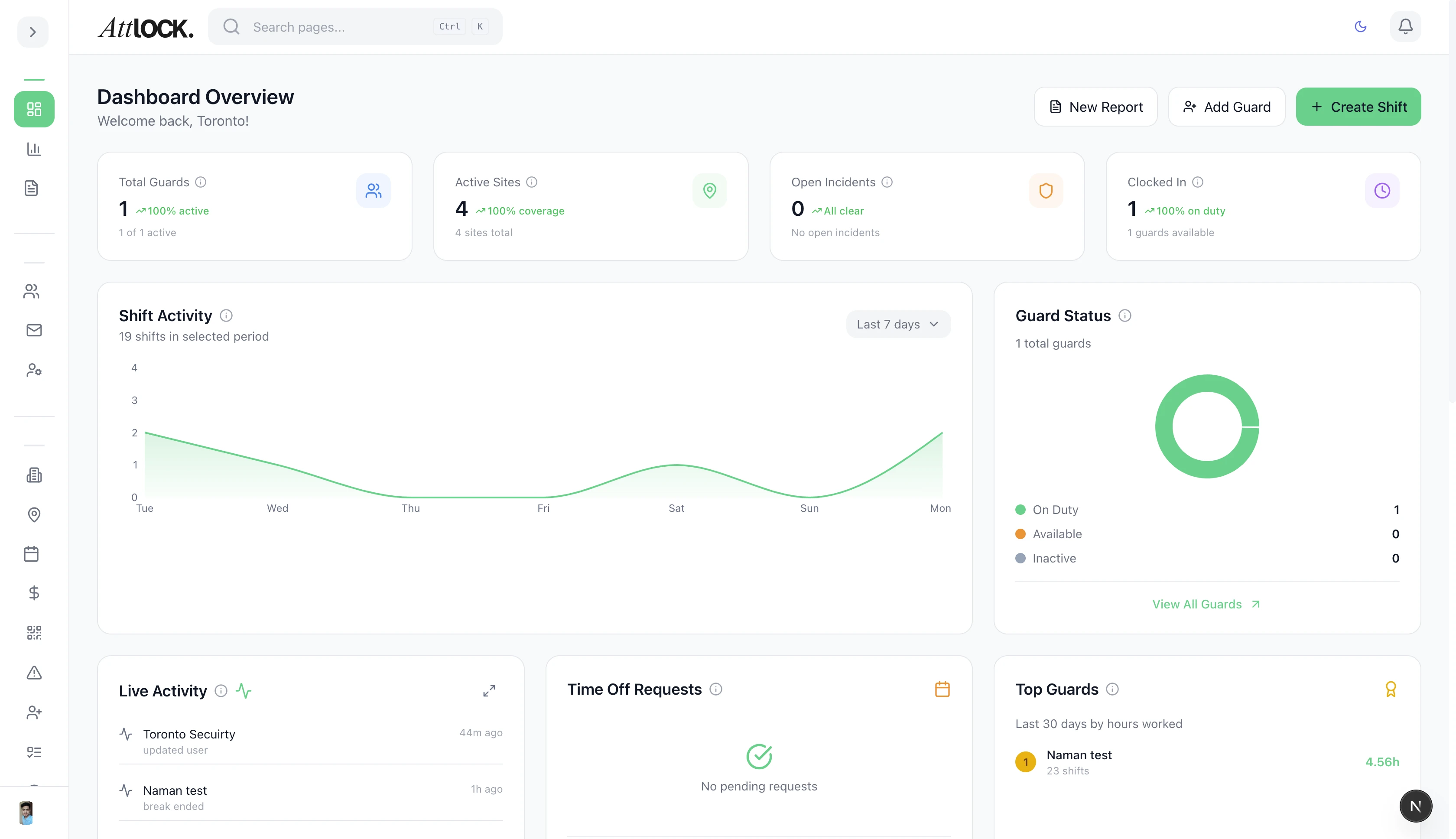 Administrative Portal
