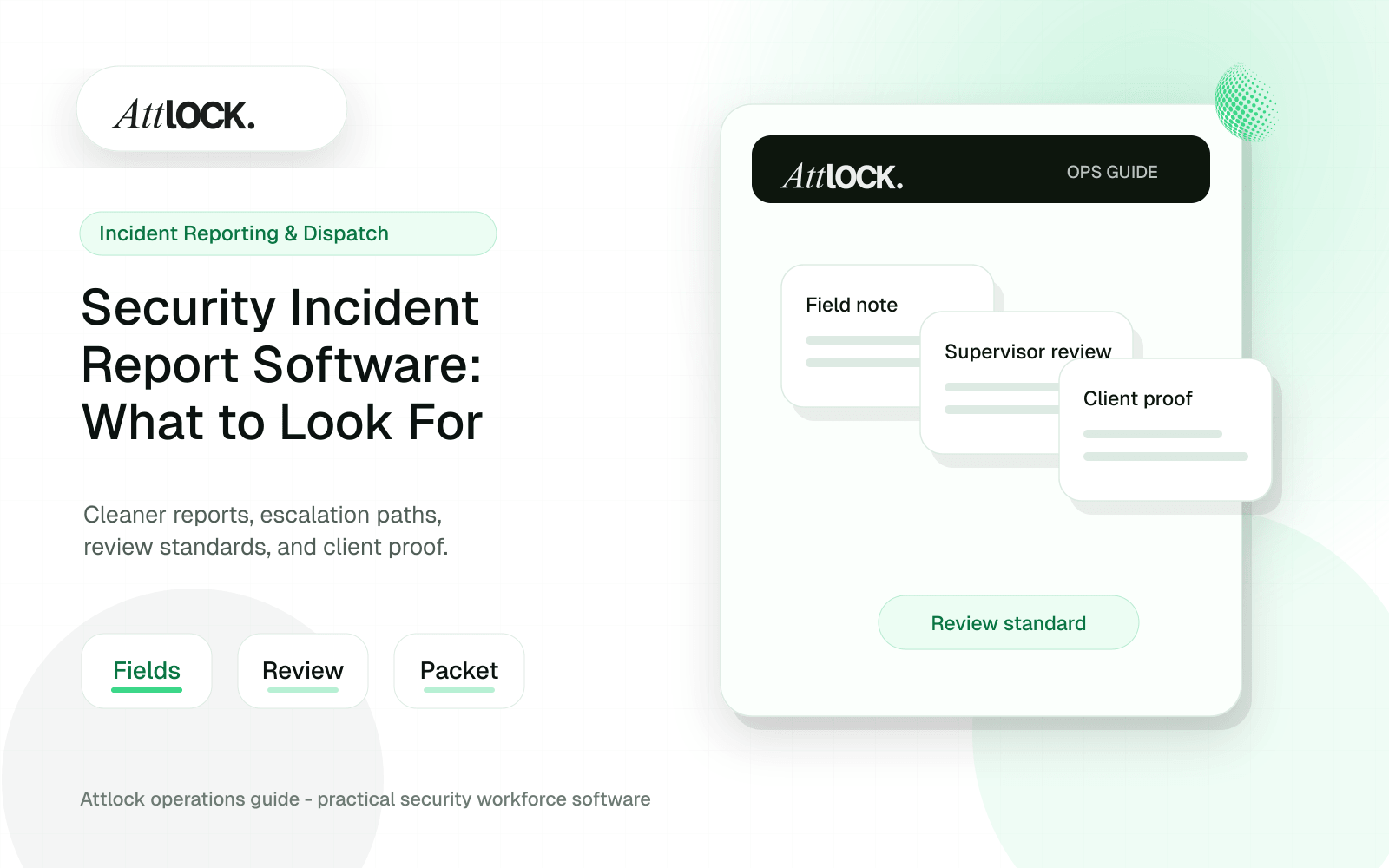 Security Incident Report Software: What to Look For